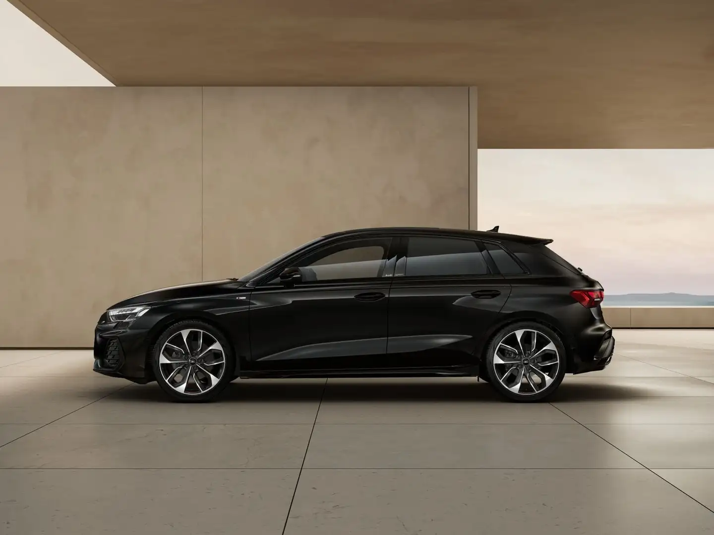 Audi A3 SPB 35TFSI S-LINE/TETTO/19/SONOS/BLACK PACK/MATRIX Noir - 2