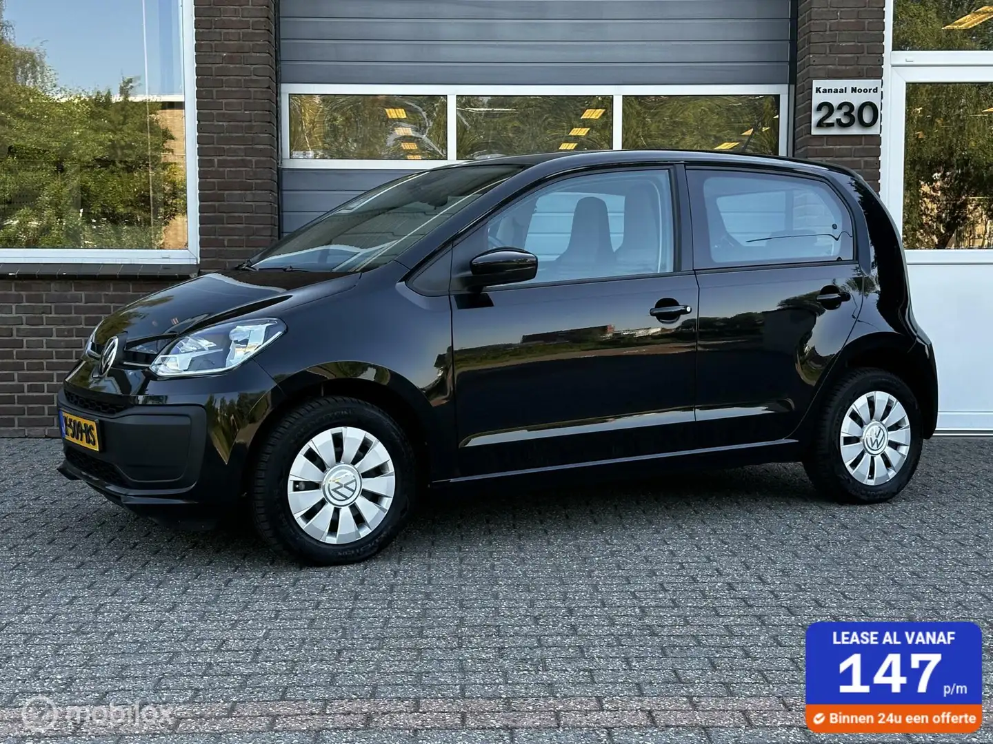Volkswagen up! 1.0 CRUISE/AIRCO/MF-STUUR Nero - 1