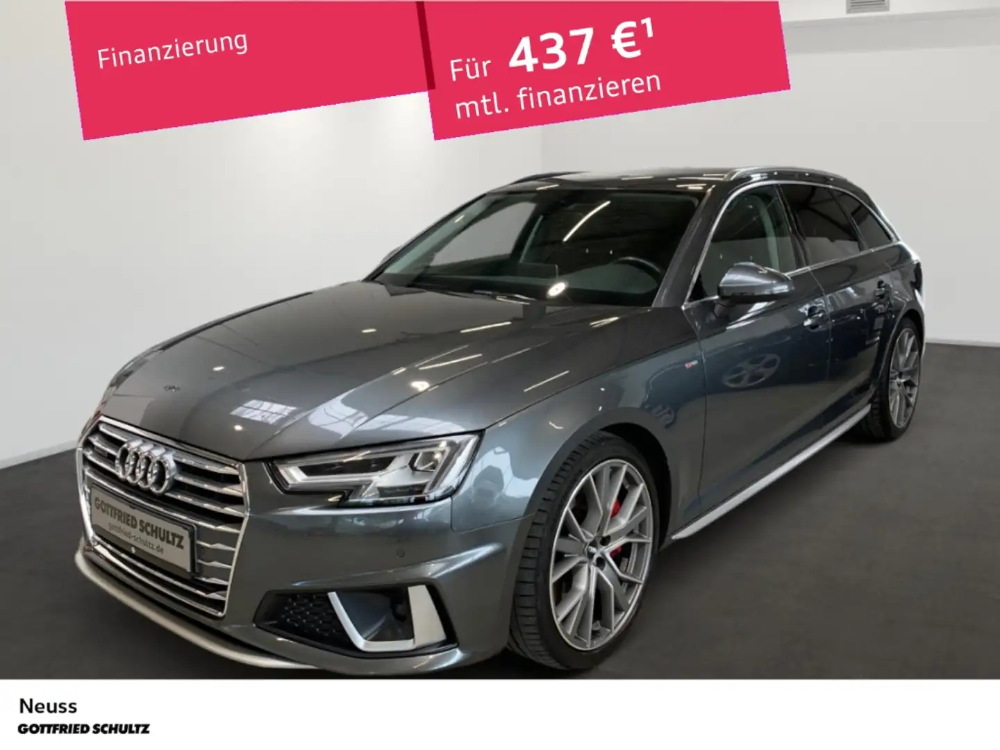 Audi A4 Avant 45 TFSI S-LINE EINPARKHILFE BANG&OLUFSEN NAV Gris - 1