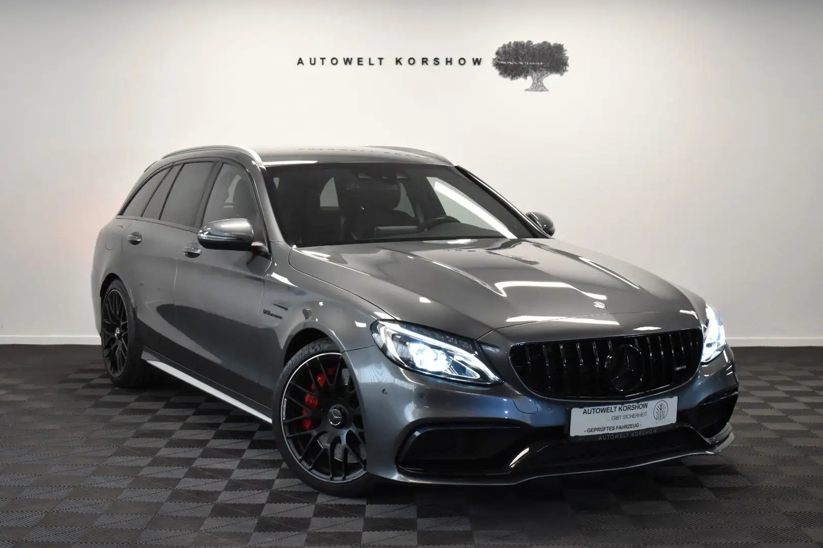 Mercedes-Benz C 63 AMG C 63 S T AMG *DRIVER'S P. *BURMESTER *PERF. AGA Grey - 1