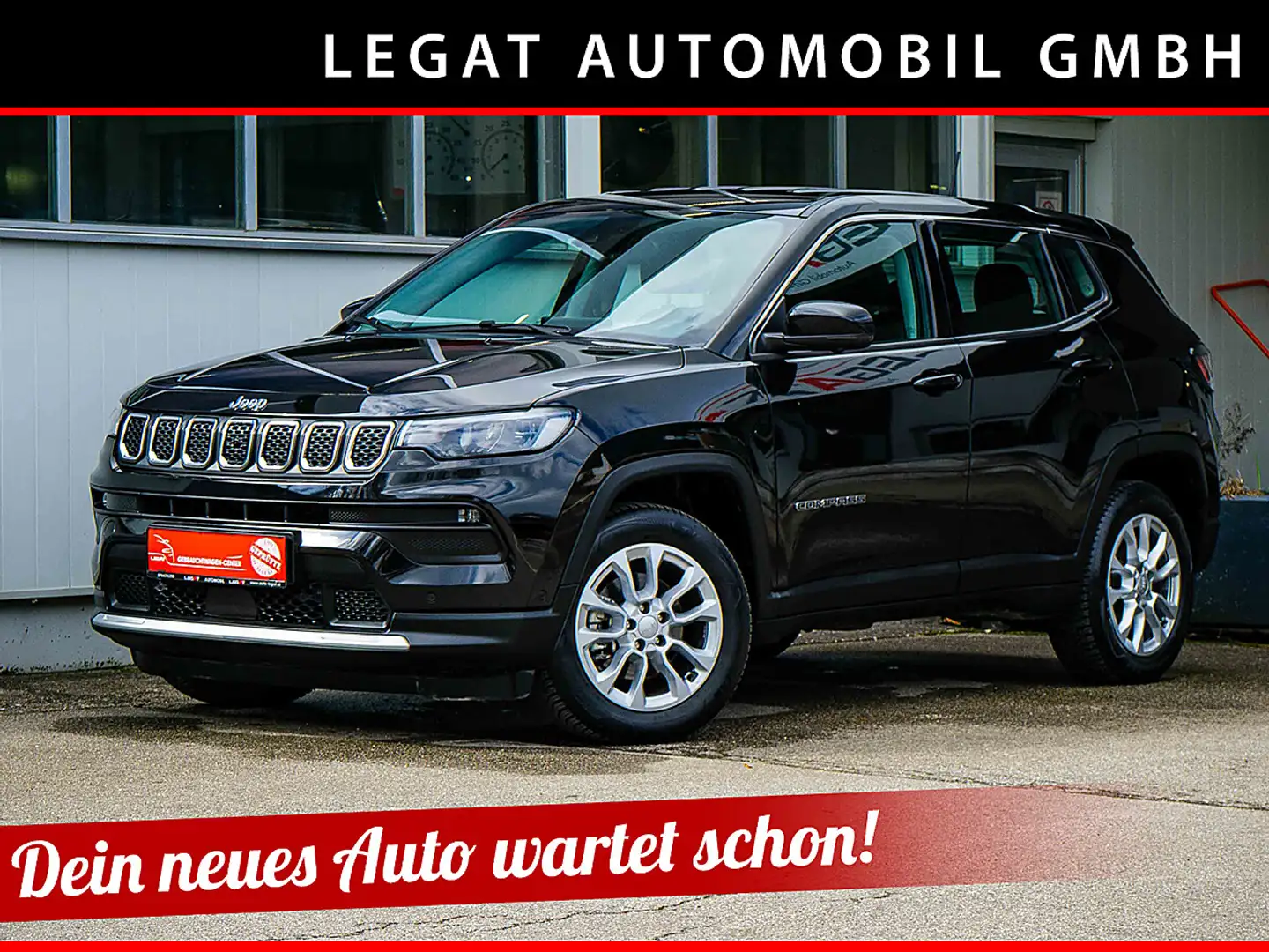Jeep Compass 1.5 Multiair T4 FWD DCT7 e-Hybrid MHEV Schwarz - 1