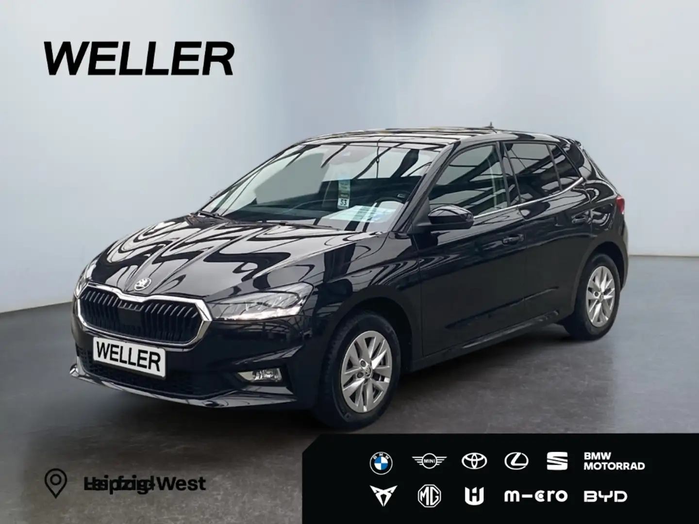 Skoda Fabia 1.0 TSI Style *Navi*LED*CarPlay*Spurhalteass* Schwarz - 1