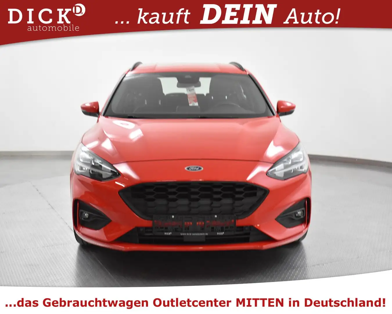 Ford Focus Tur 1.0 EB Aut ST-Line NAV+LED+SHZ+B&O+DAB Rot - 2