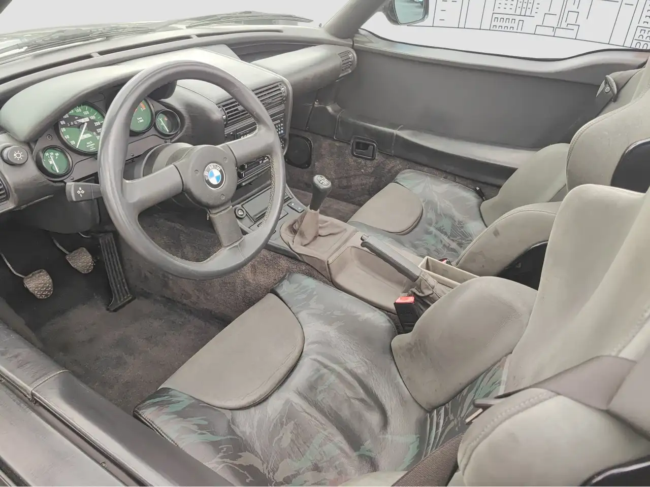 BMW Z1 Roadster orig. KM 42150 orig. Lack, foto 7
