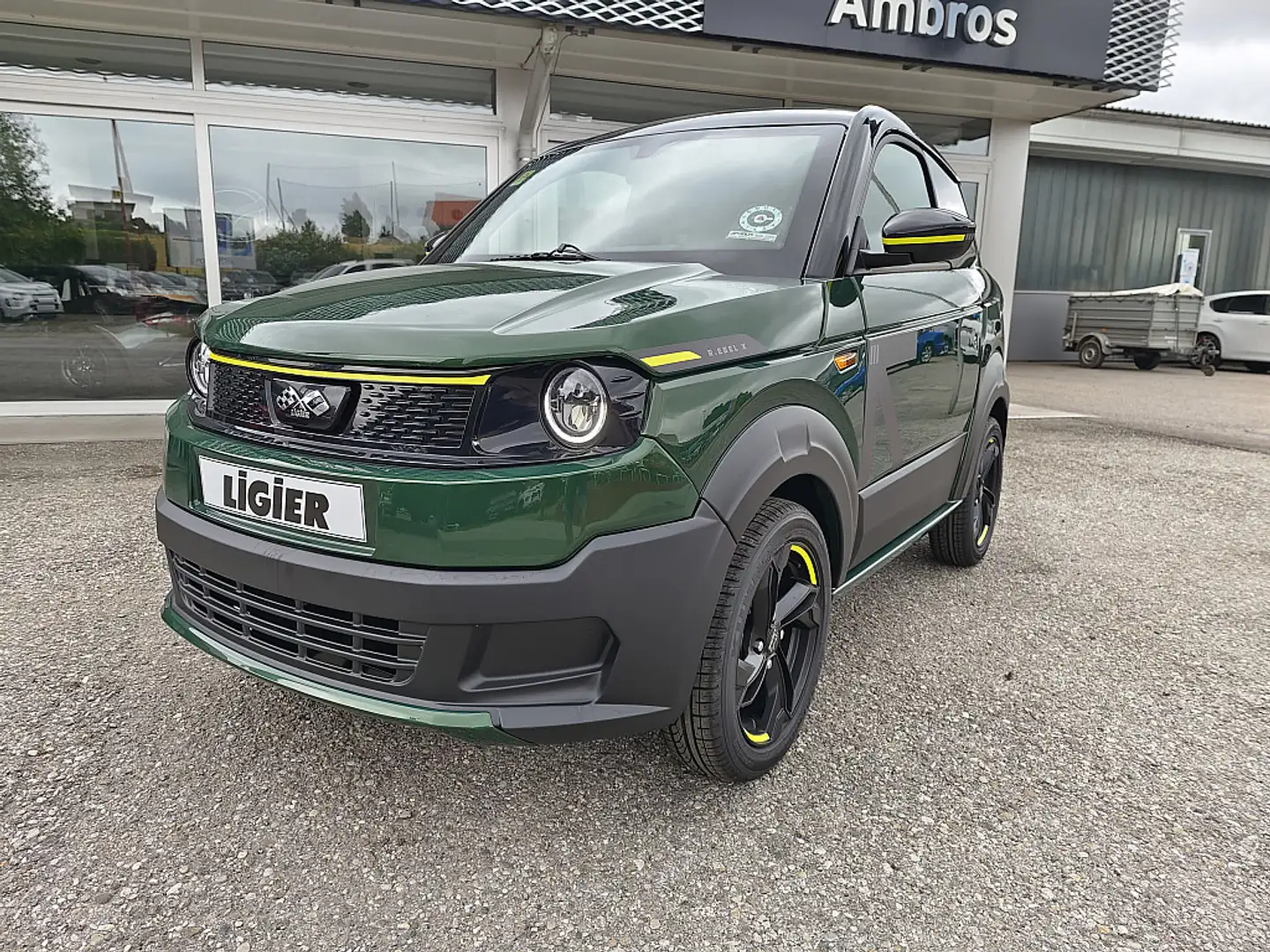 Ligier JS MYLI e-MYLI 100% elektrisch R.EBEL 12,42kWh ... Vert - 1
