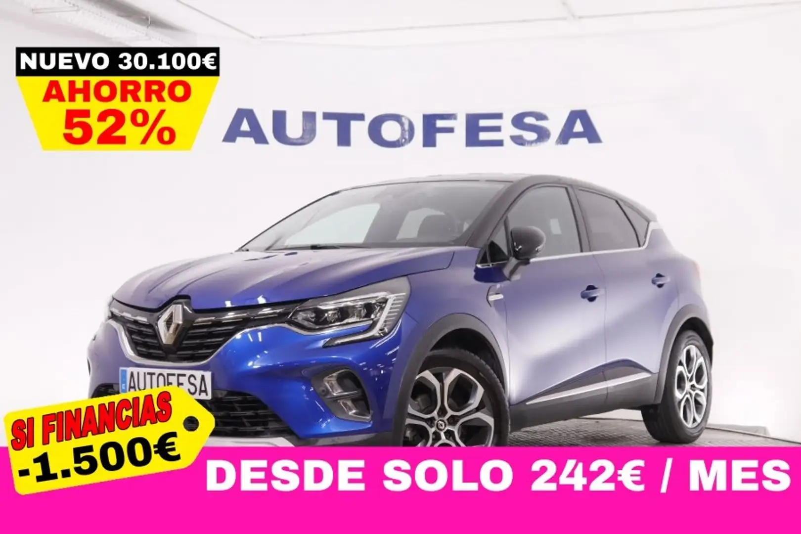 Renault Captur 1.0 TCE INTENS 90CV 5P # IVA DEDUCIBLE, NAVY, PARK - 1