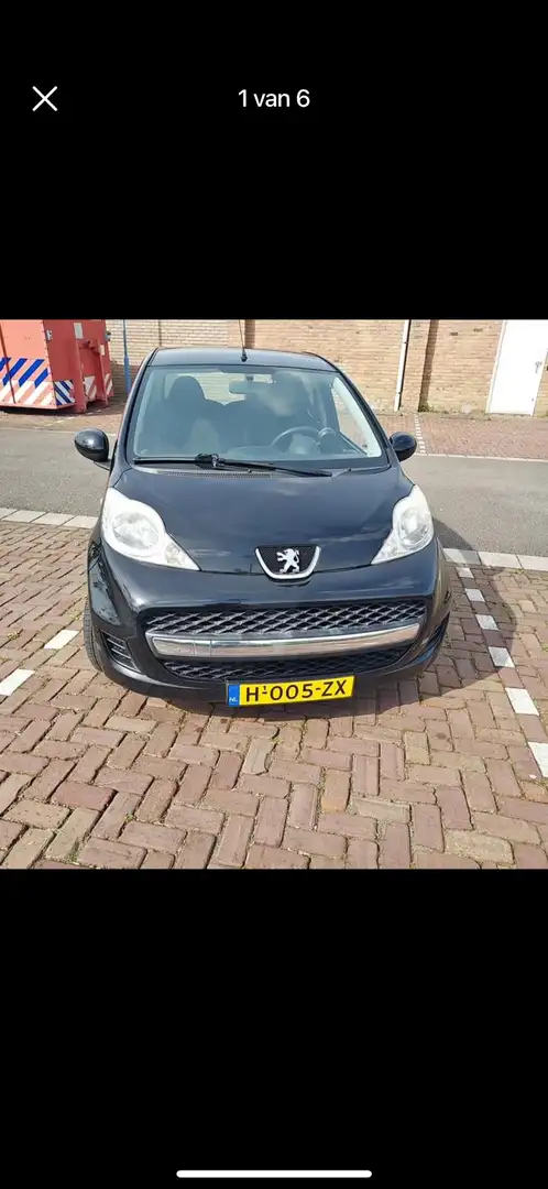 Peugeot 107 1.0-12V XR Zwart - 2