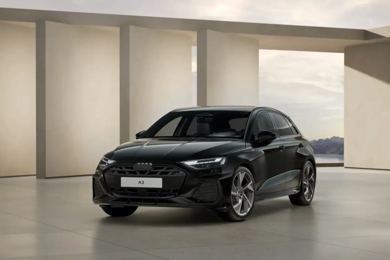 Audi A3 Sportback TDI Black line edition S tronic 110kW Negro - 1