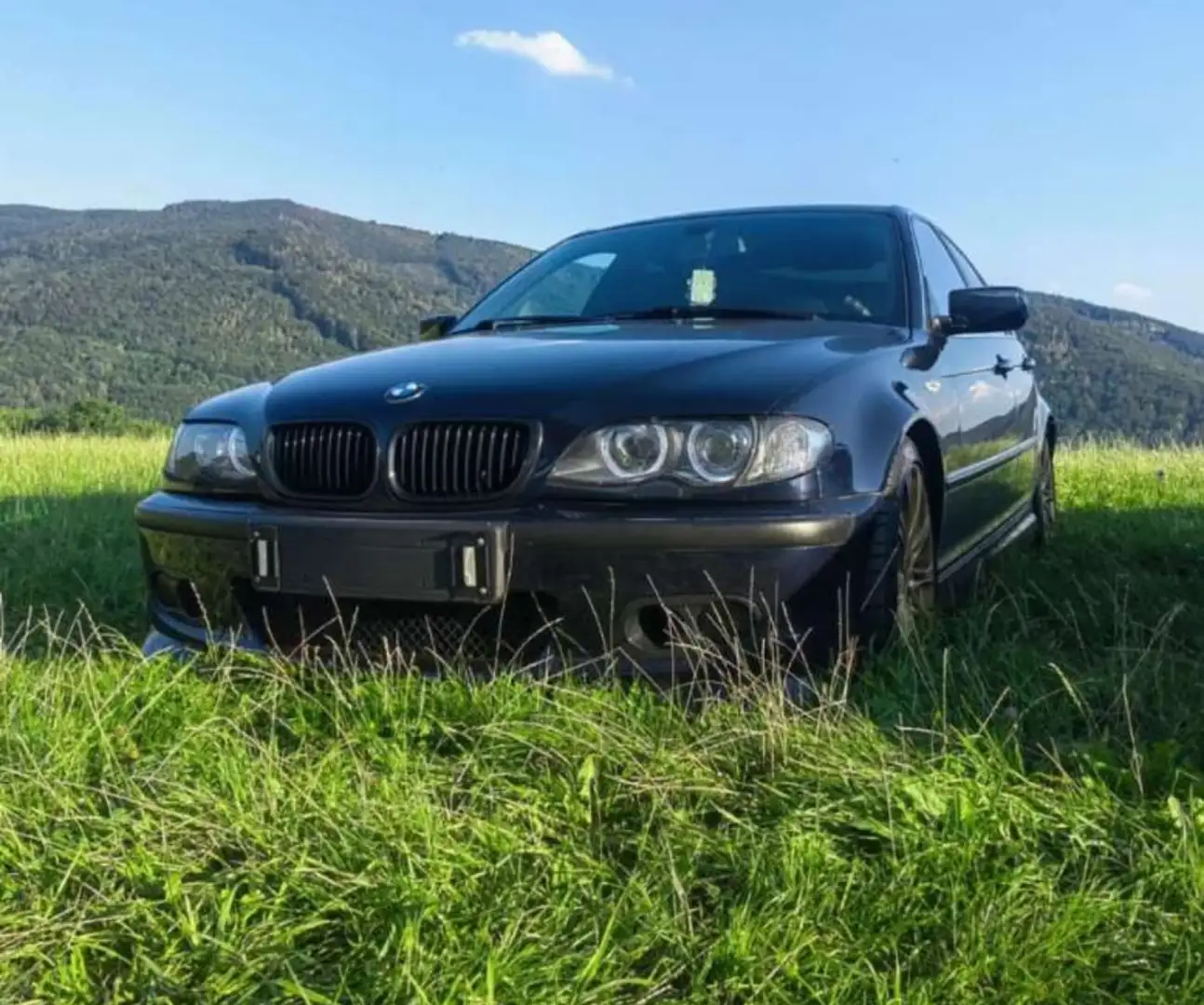 BMW 330 330d M Paket Facelift Blau - 1