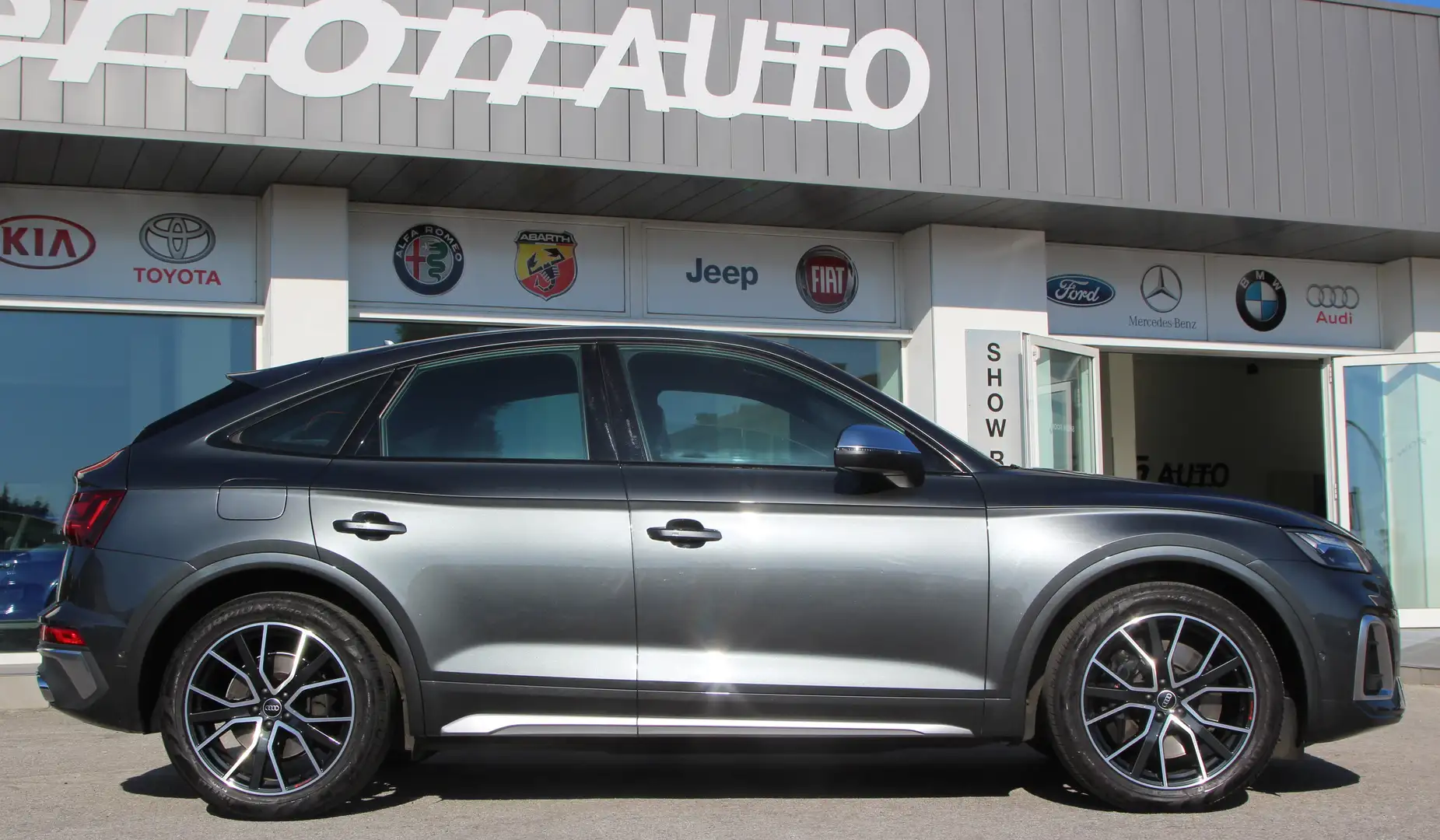 Audi SQ5 Q5 I Sportback 3.0 tdi mhev 48V Sport Attitude Grigio - 2