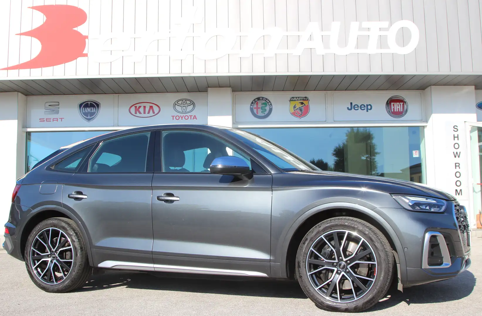 Audi SQ5 Q5 I Sportback 3.0 tdi mhev 48V Sport Attitude Grigio - 1