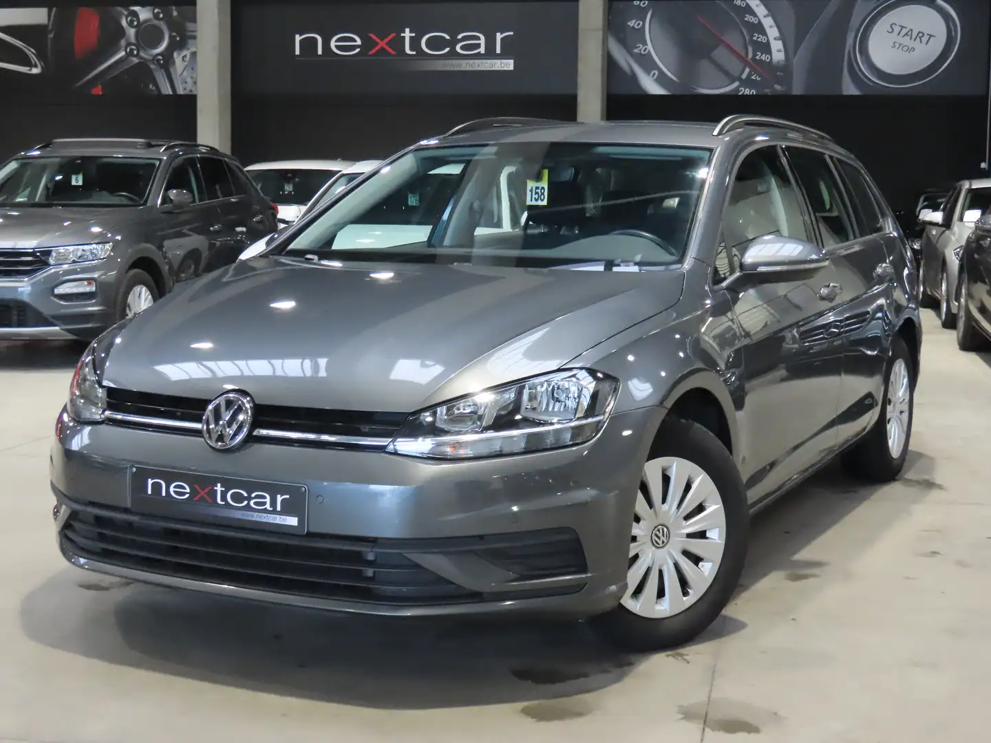 Volkswagen Golf Variant 1.6TDi 115 Trendline *NAVI-CAMERA-CRUISE-PARKING* Gris - 1