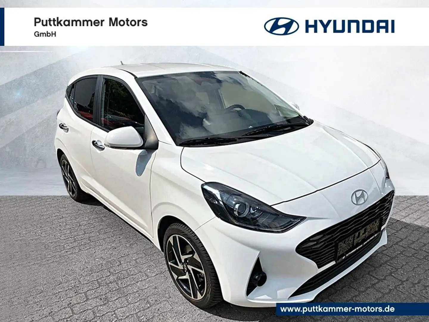 Hyundai i10 1.2 Prime Navi Automatik Blanc - 1