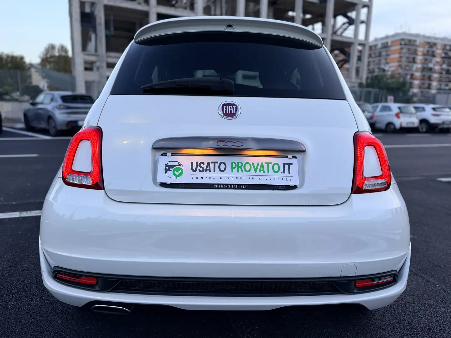 Fiat 500 SPORT 1.2 FIre 69cv AUTOMATICA Unipro Garanzia 12m Blanco - 2