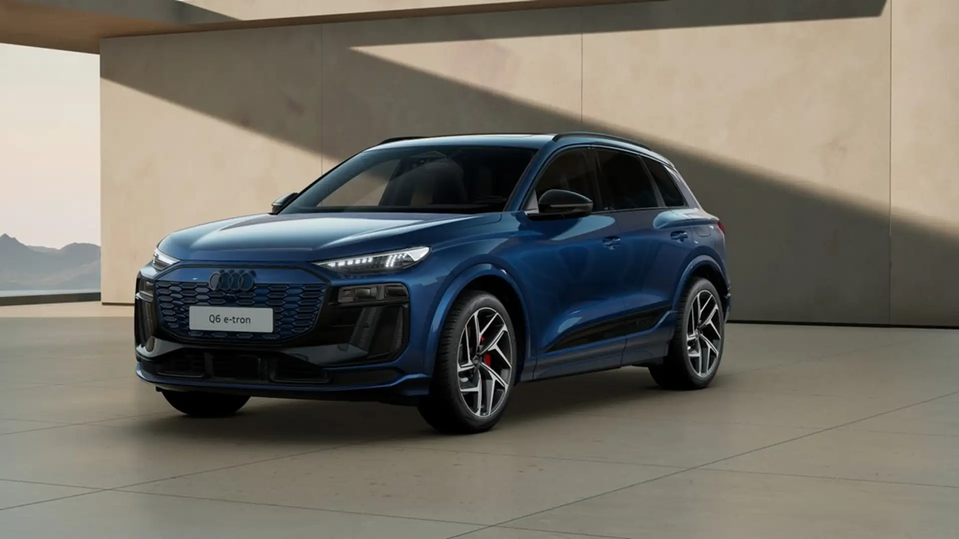 Audi Q6 SUV e-tron quattro 285 kW PANO*HUD*MATRIX*NAV*S... Blau - 1