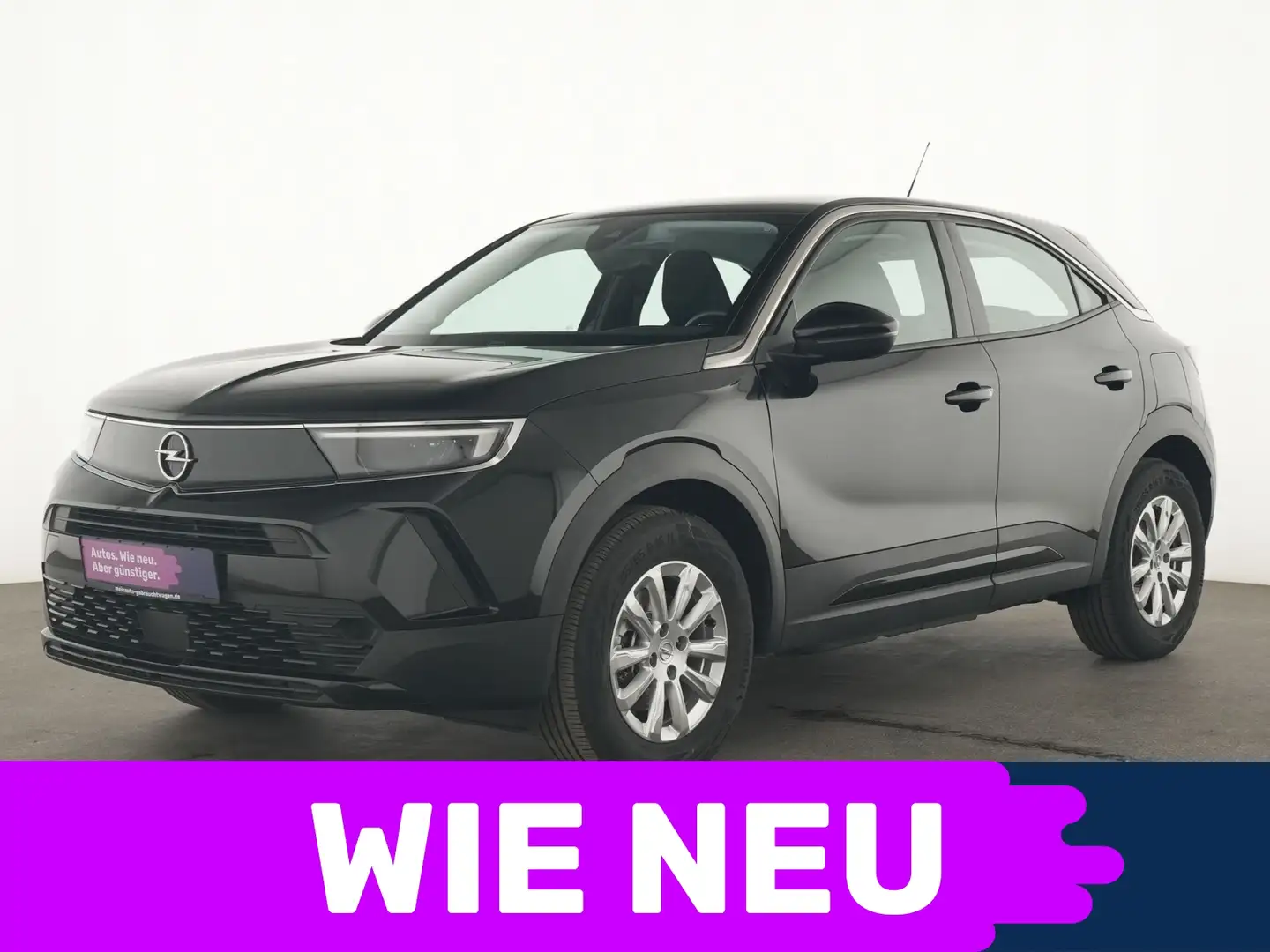Opel Mokka-E Edition LED|Navi|Wärmepumpe|SHZ|Kamera Schwarz - 1