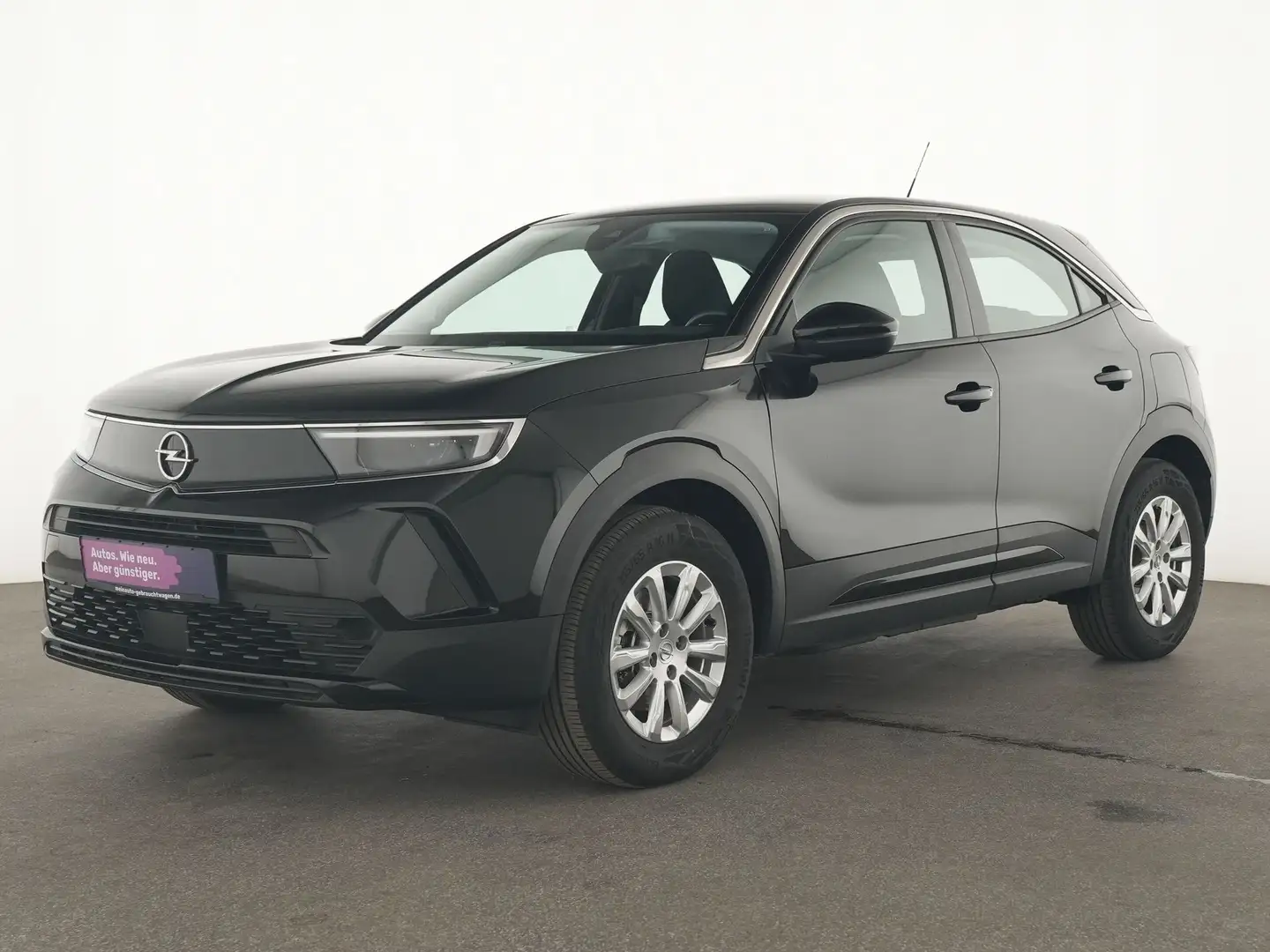 Opel Mokka-E Edition LED|Navi|Wärmepumpe|SHZ|Kamera Schwarz - 2
