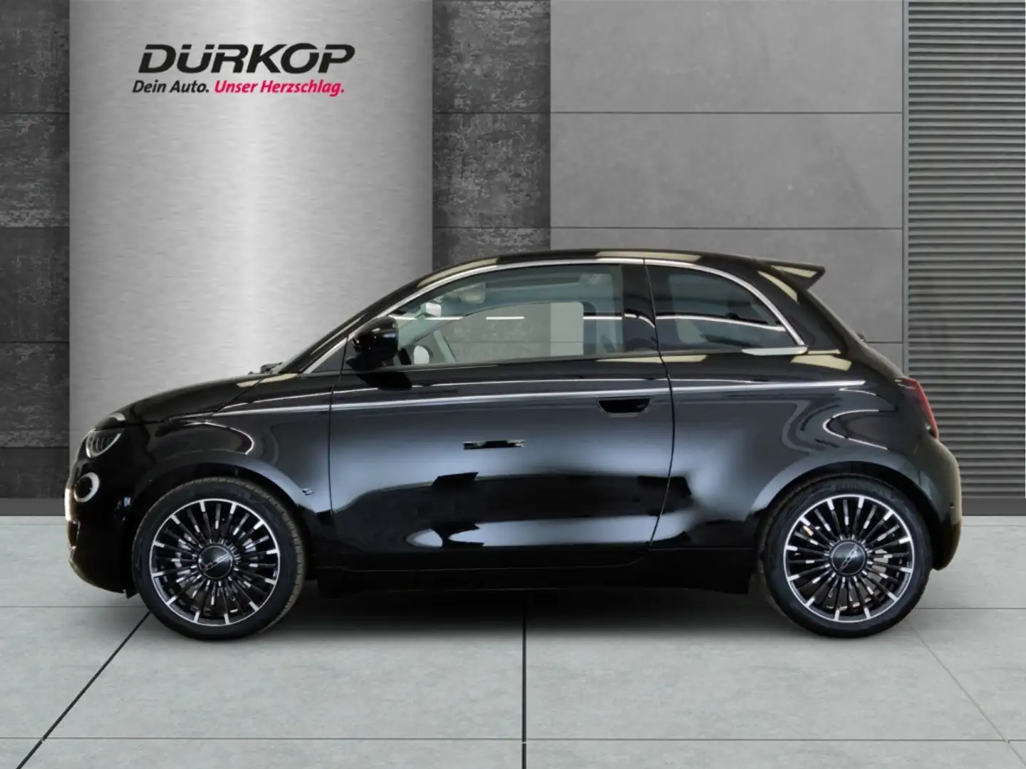 Fiat 500e Komfort Tech-Paket JBL-Premium-HiFi Navi Apple Car Schwarz - 2