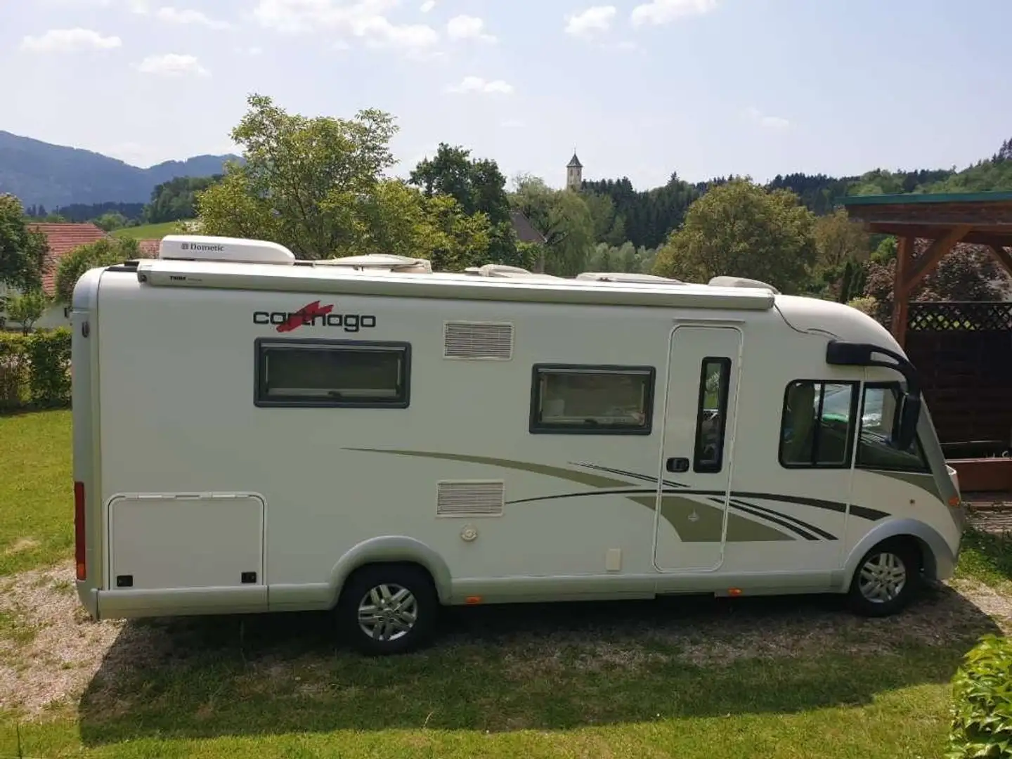 Caravans-Wohnm Carthago chic c-line Blanc - 2