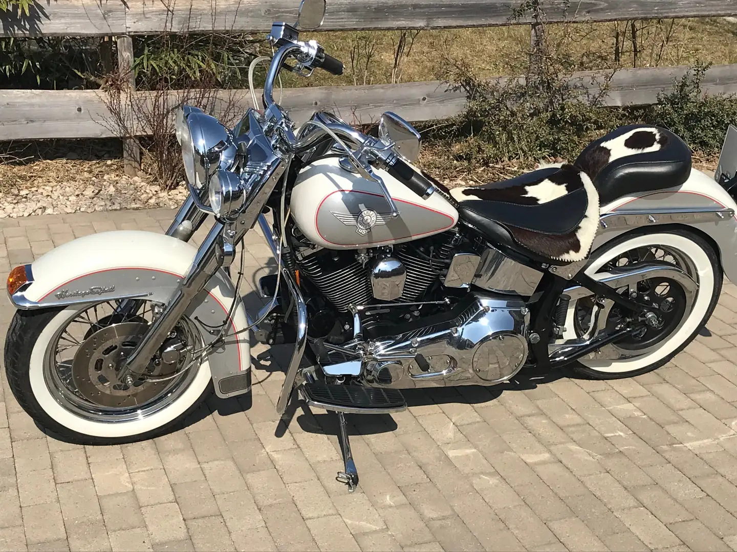 Harley-Davidson Heritage Softail Nostalgia Weiß - 2