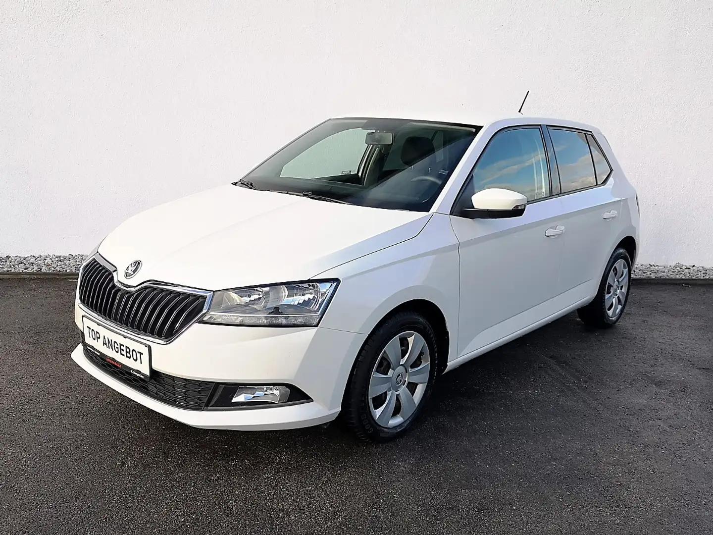 Skoda Fabia 1,0 TSI Weiß - 1