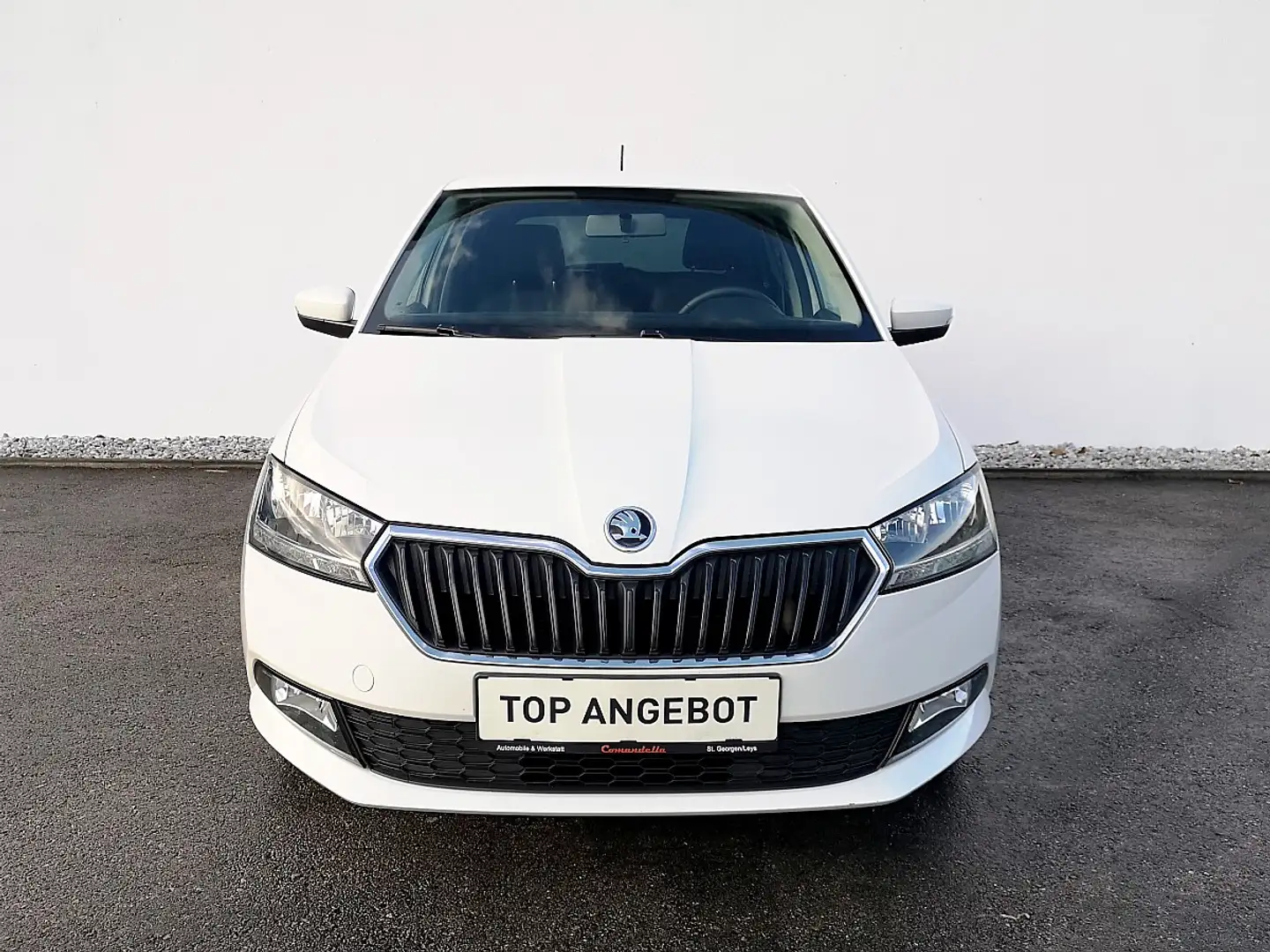 Skoda Fabia 1,0 TSI Weiß - 2