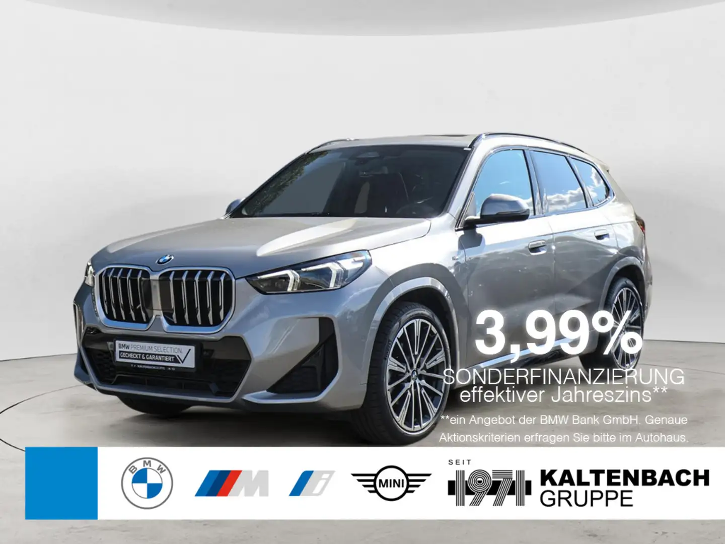 BMW X1 sDrive 20d M-Sport PANO LED ACC AHK NAVI Argento - 1