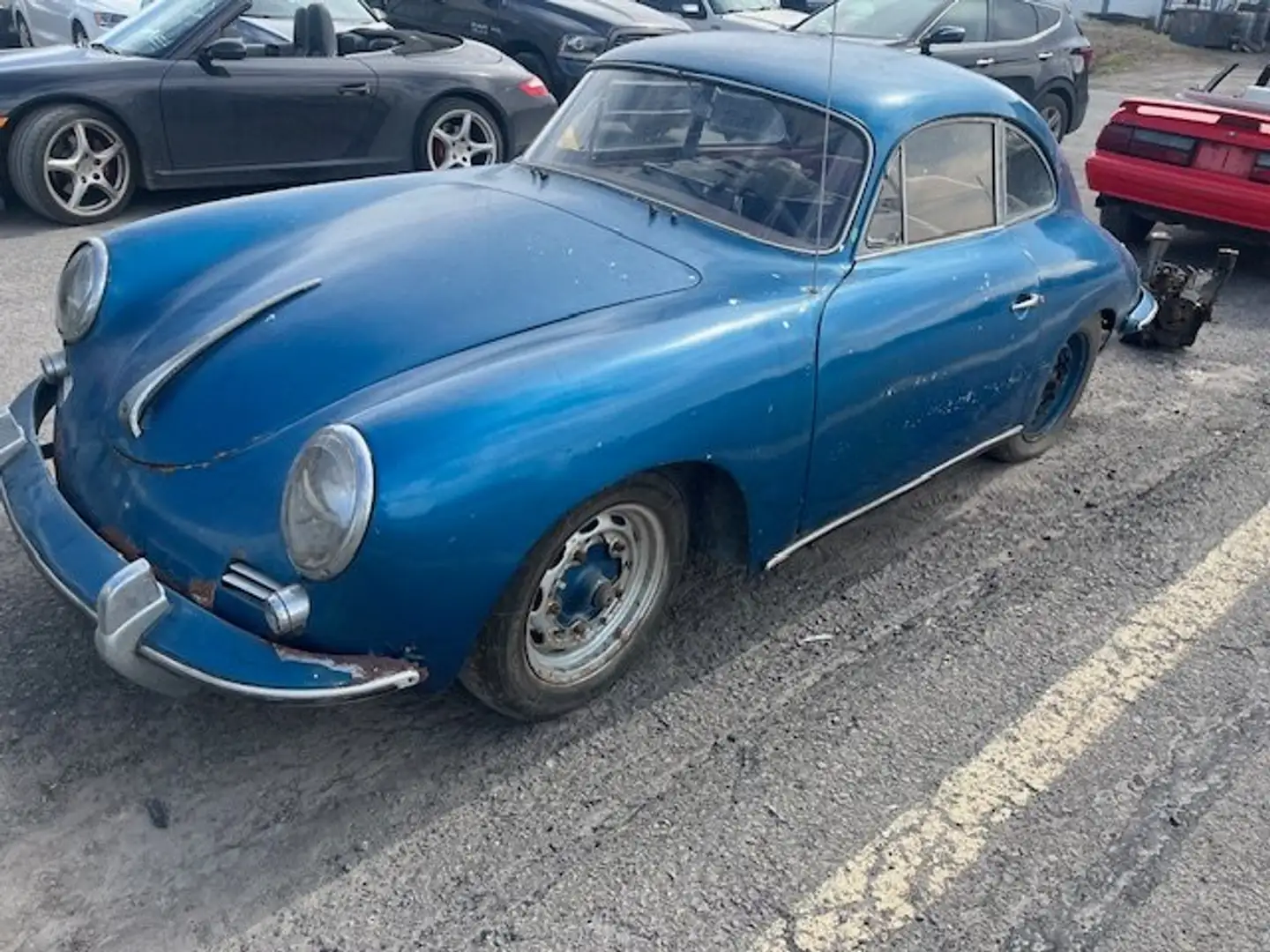 Porsche 356 Coupé Azul - 2