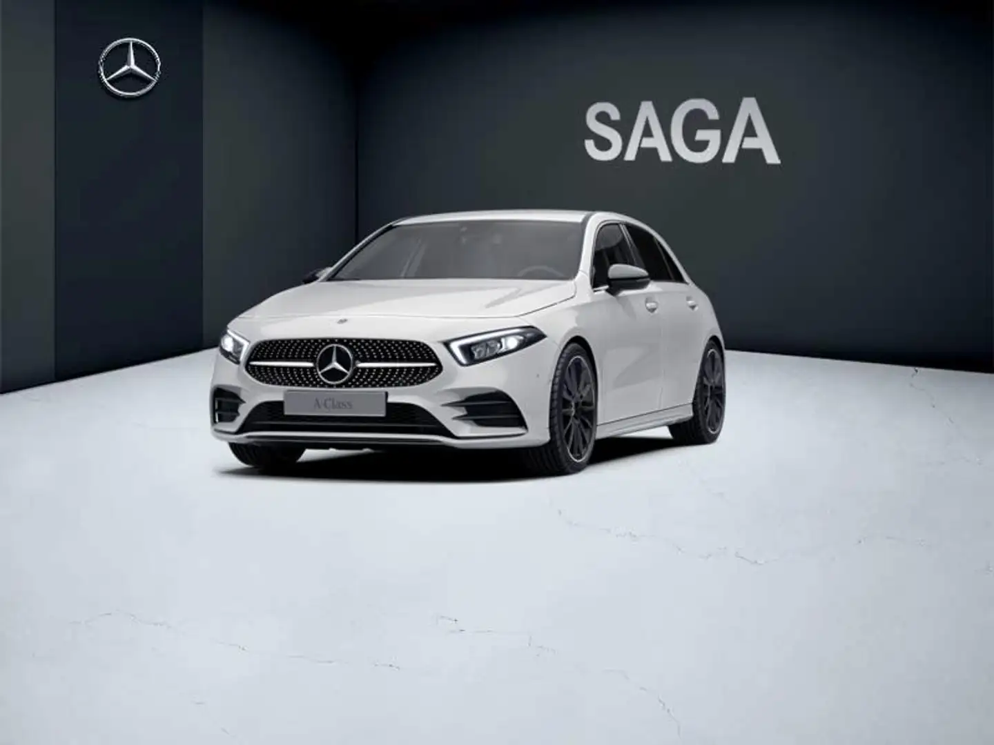 Mercedes-Benz A 180 d AMG Blanc - 1