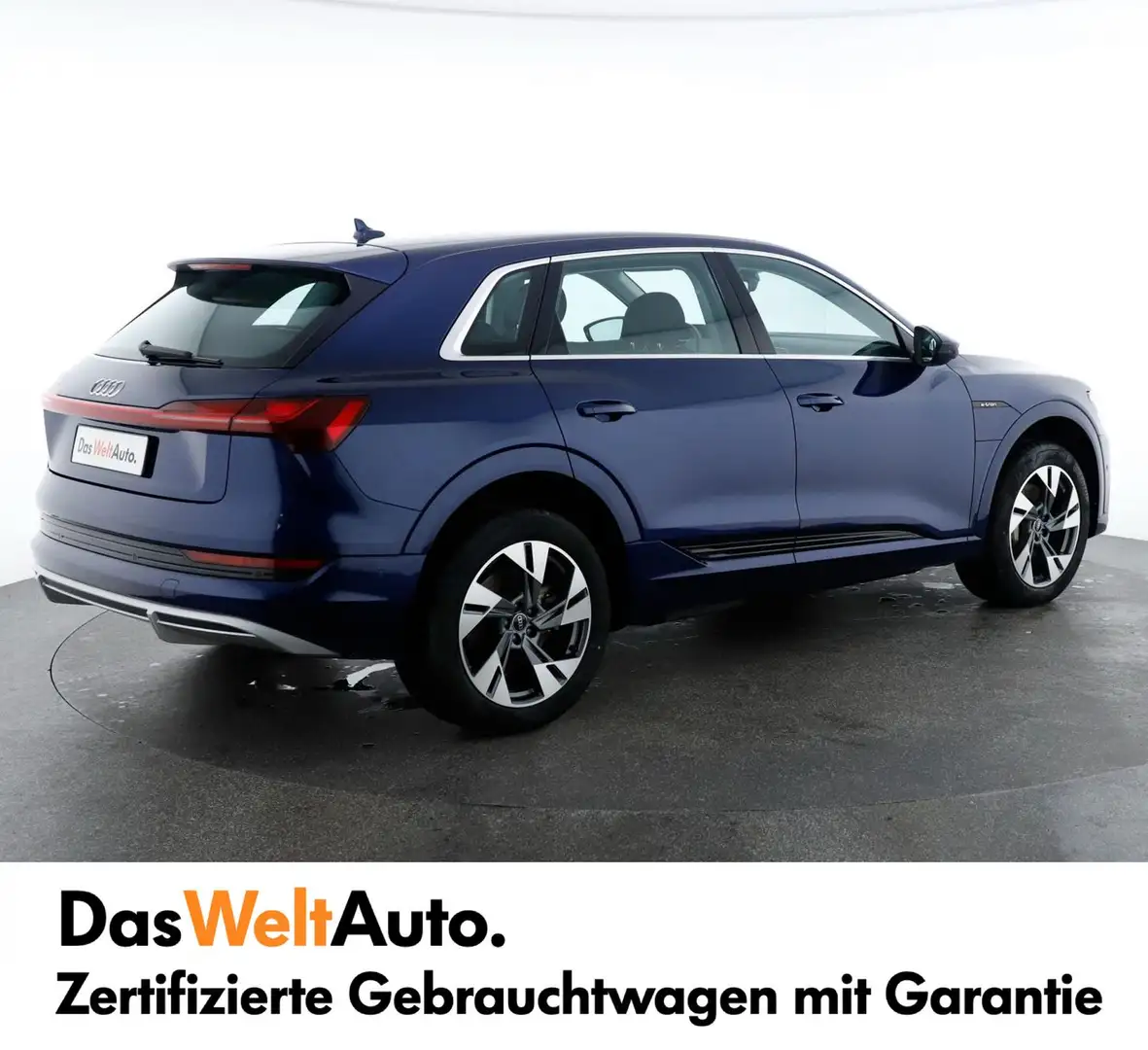 Audi e-tron 50 quattro 230 kW S line Blau - 2