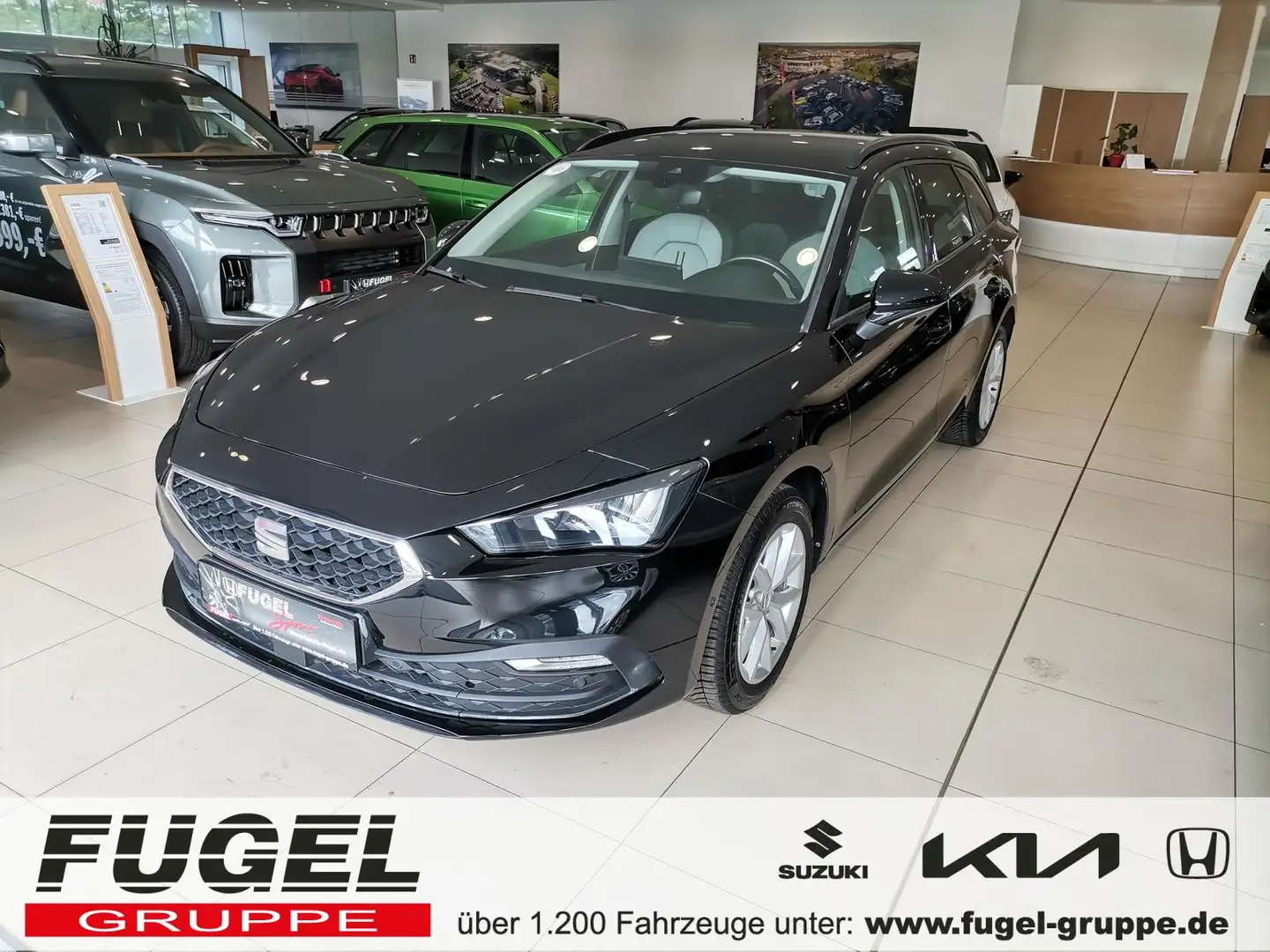 SEAT Leon ST 1.5 eTSI DSG Style Winter|LED|virt.Cock.|Navi Schwarz - 1