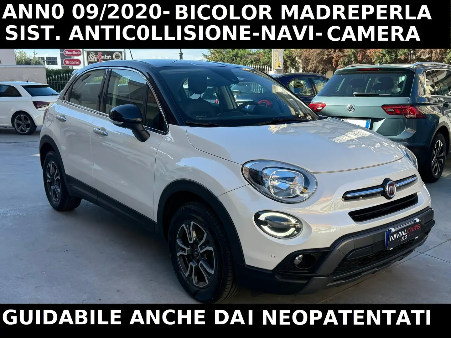 Fiat 500X Cross MJT BICOLOR-SPECIAL EDITION Wit - 1