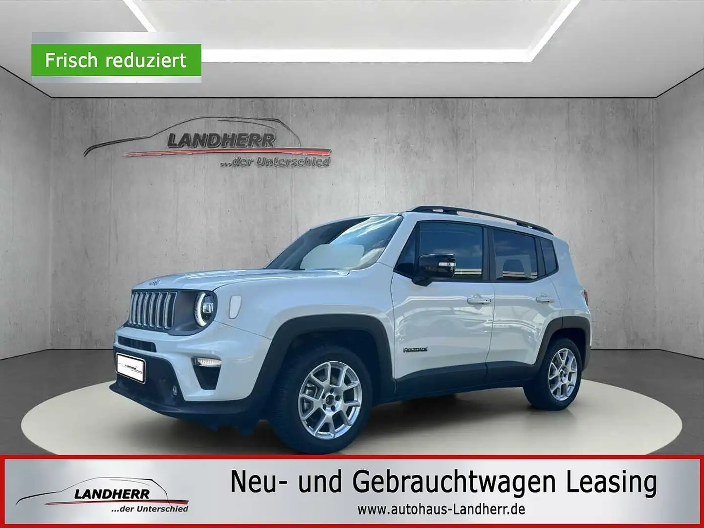 Jeep Renegade 1.5 MHEV Limited //Navi/Winterpaket/PDC Weiß - 1