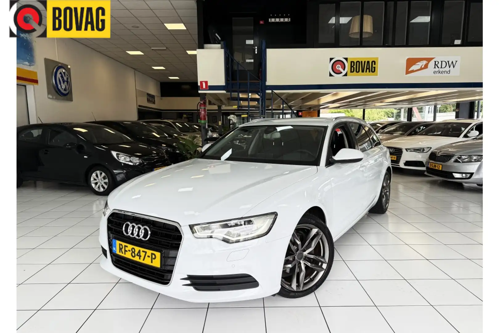 Audi A6 Avant 2.0 TFSI Business Bovag Garantie Automaat Wit - 1