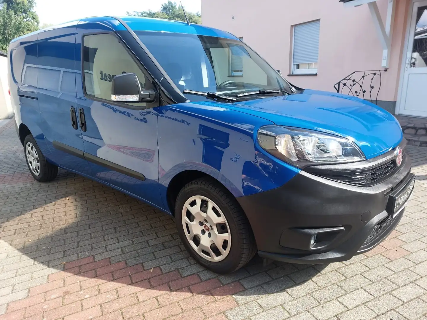 Fiat Doblo Maxi Kasten 25TKM+KLIMA+PDC+2x SCHIEBETÜR Blau - 2