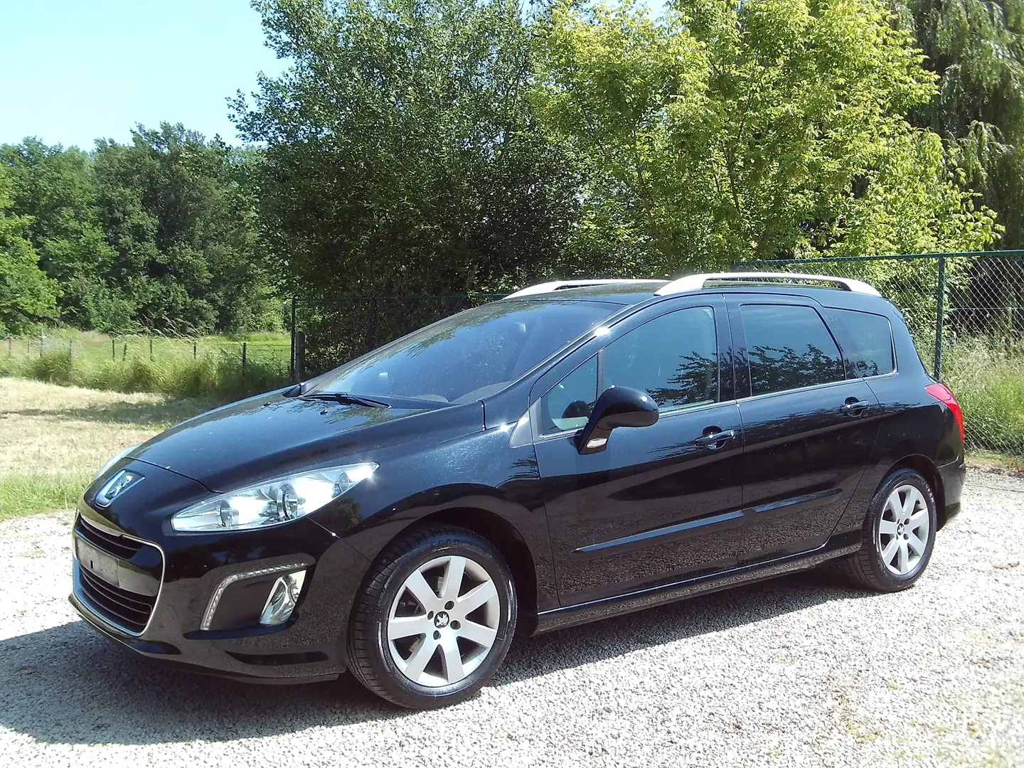 Peugeot 308 Break Benzine 1.6cc 120PK Pano zw OHB Koopje Top Zwart - 2
