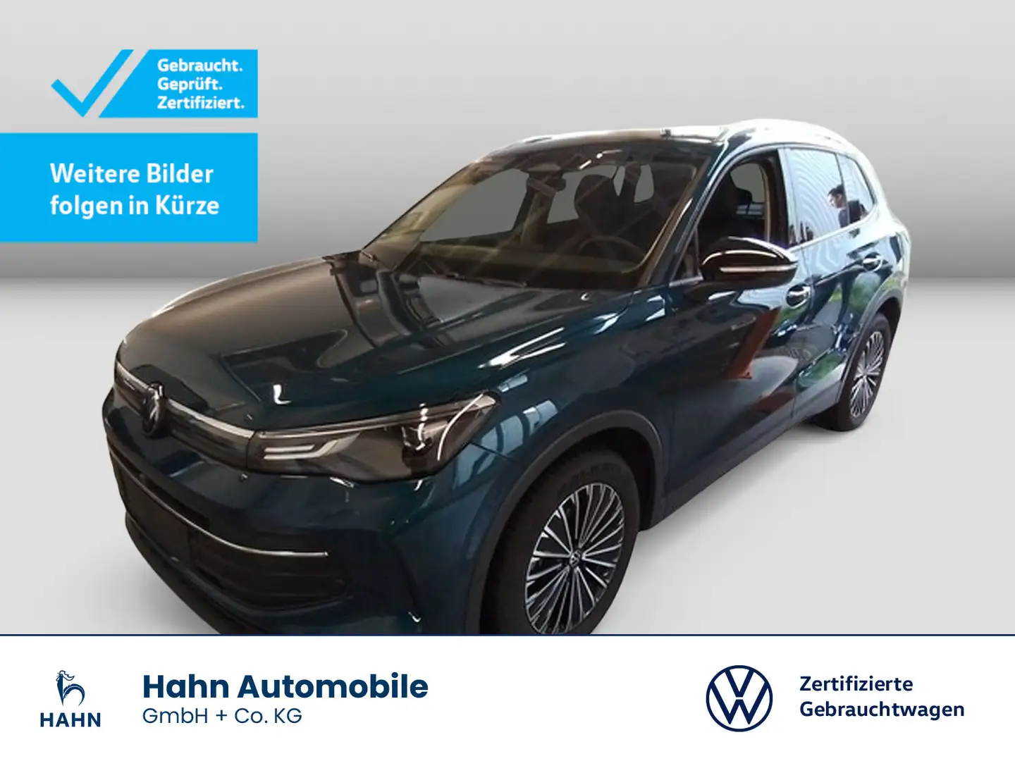 Volkswagen Tiguan 1.5TSI DSG Goal AHK AreaV Pano Standheiz Blau - 1