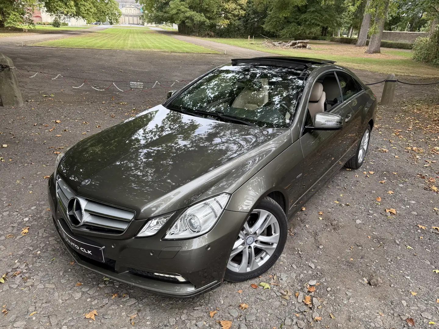 Mercedes-Benz E 220 COUPE E220 CDI Full Cuir Xenon Pano PDC 1erProprio Brun - 1