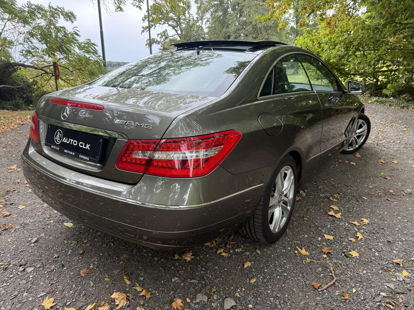 Mercedes-Benz E 220 COUPE E220 CDI Full Cuir Xenon Pano PDC 1erProprio Brun - 2