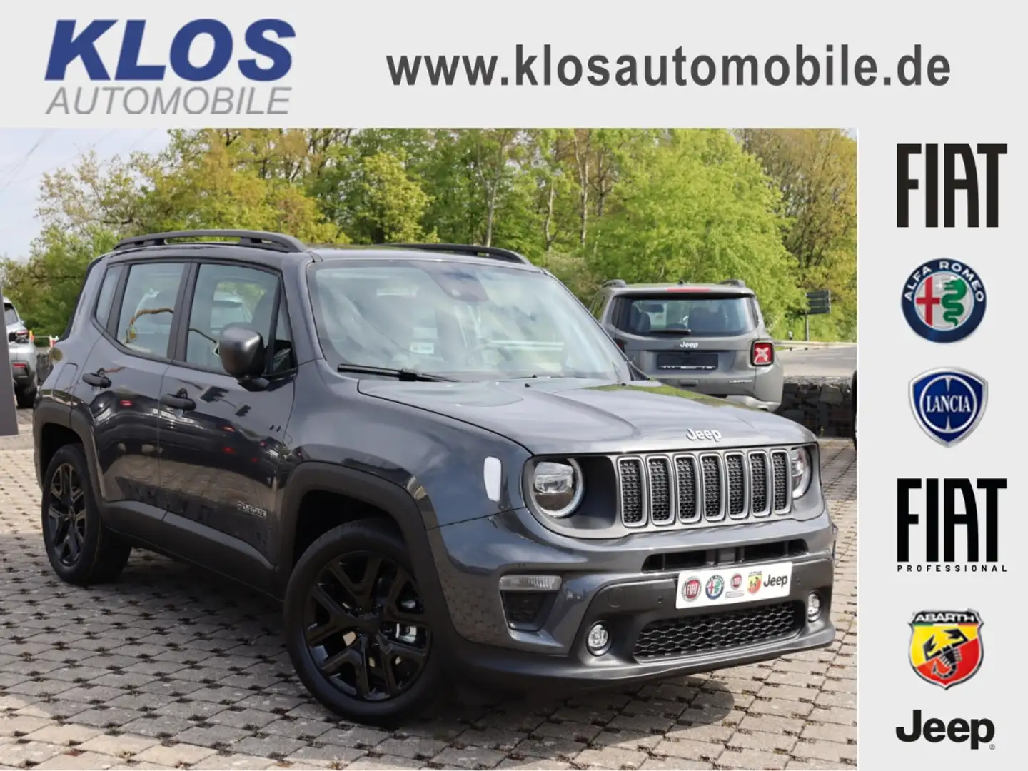 Jeep Renegade SUMMIT e-HYBRID 1.5 GSE T4 48V 130PS DCT 4x2 SCHIE Grijs - 1