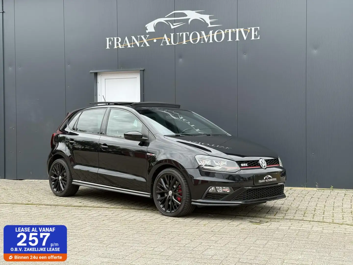 Volkswagen Polo GTI 1.8 TSI GTI|PANO|DSG|LED|CARPLAY|NAVI|CRUISE Noir - 1