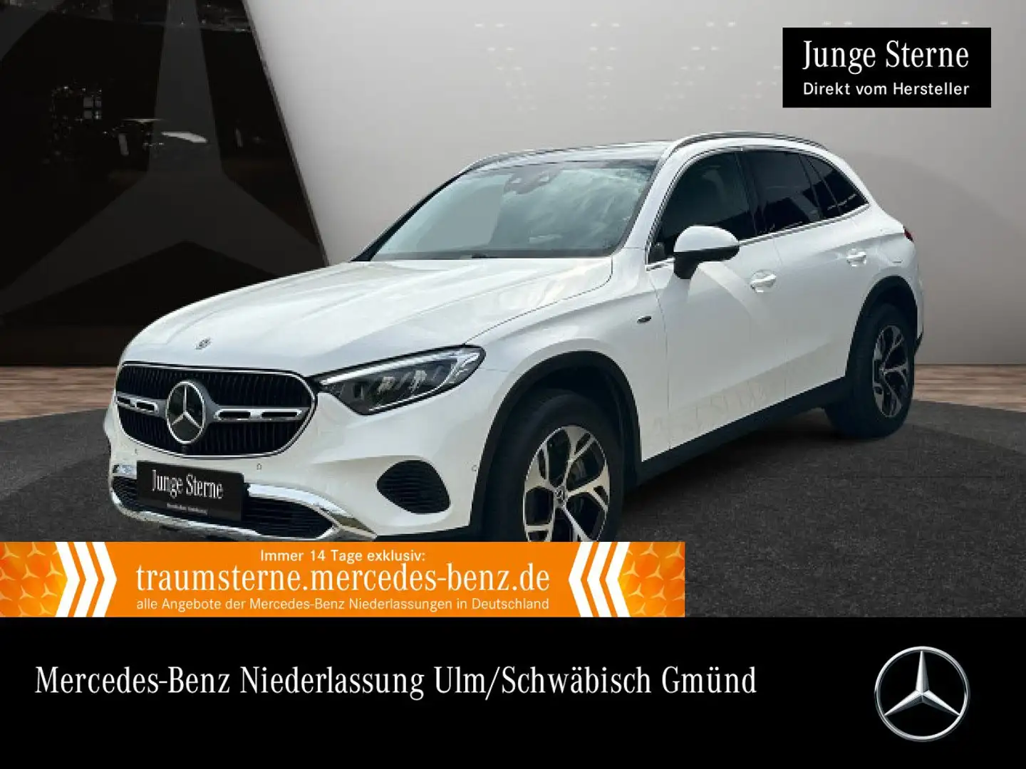 Mercedes-Benz GLC 300 de 4M AVANTG+PANO+360+AHK+LED+KEYLESS+9G Weiß - 1
