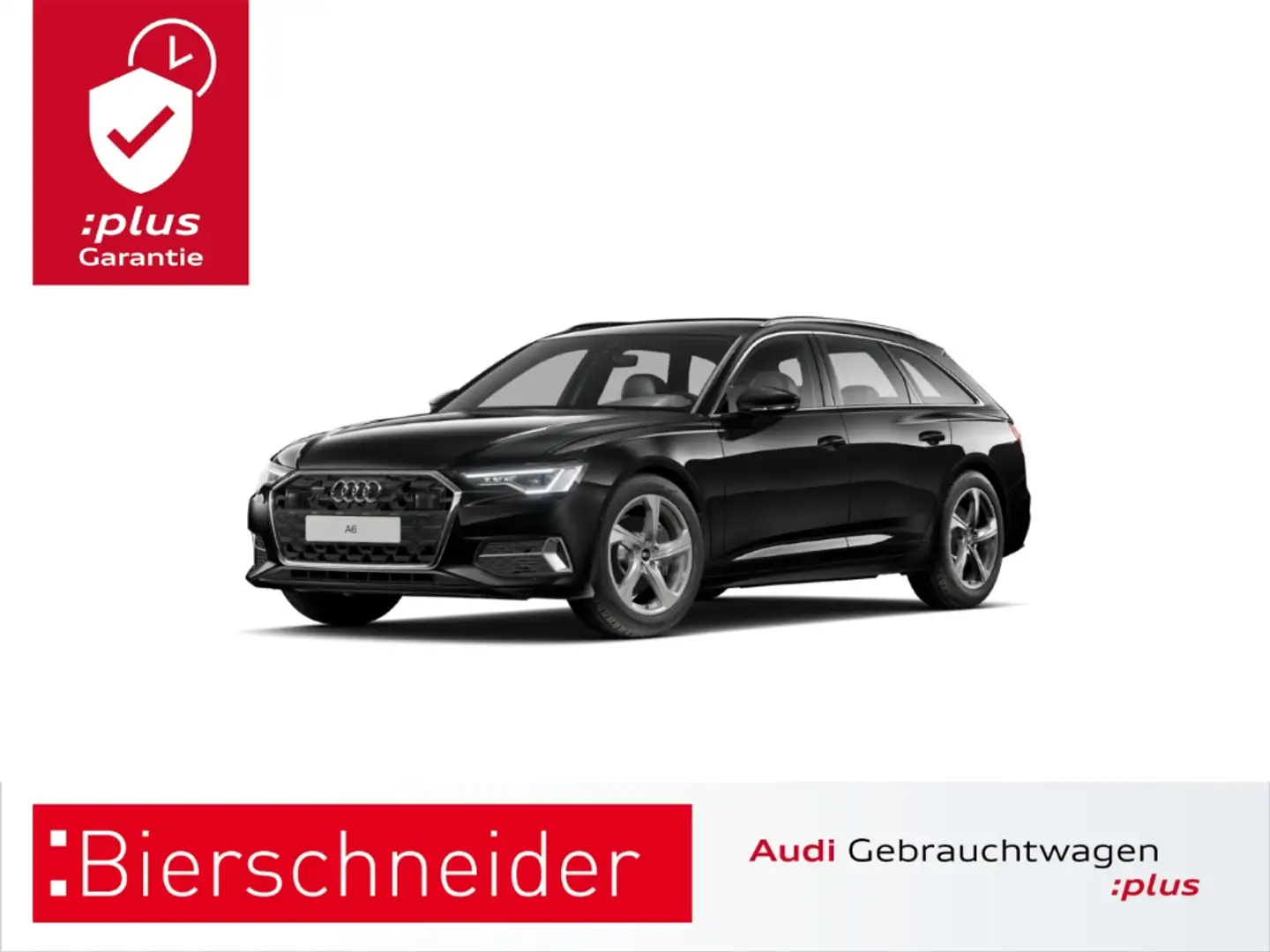 Audi A6 Avant 45 TFSI qu. advanced MATRIX 19 AHK ACC LEDER Schwarz - 1