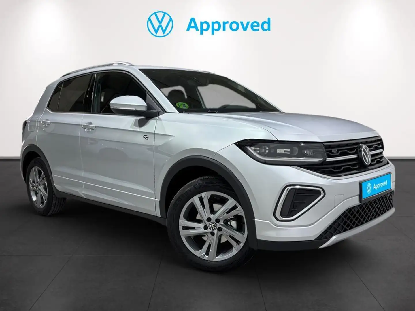 Volkswagen T-Cross 1.0 TSI R-Line 85kW Plateado - 1