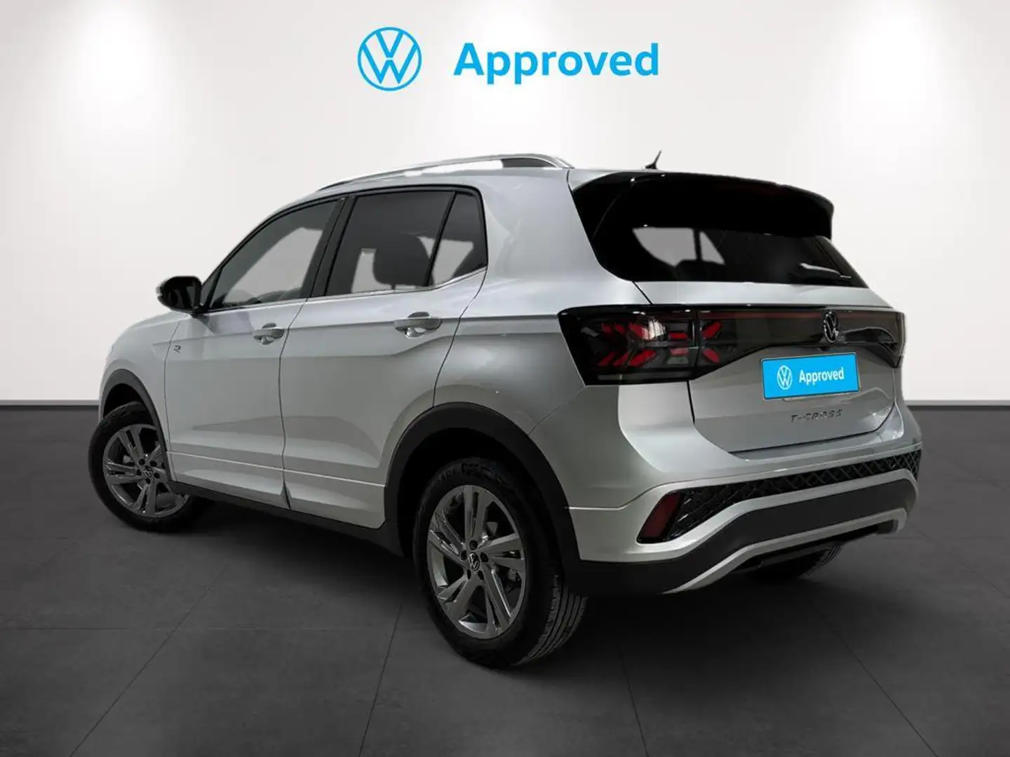 Volkswagen T-Cross 1.0 TSI R-Line 85kW Plateado - 2