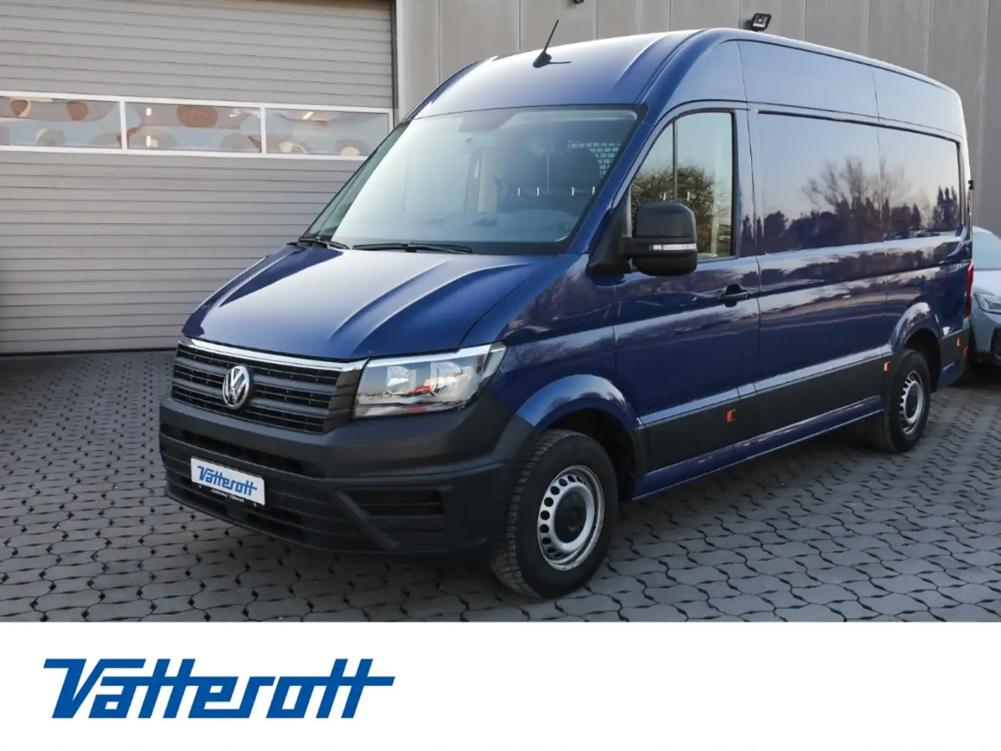 Volkswagen Crafter 30 2.0 TDI L2H2 mittellang Hochdach AHK Blau - 1