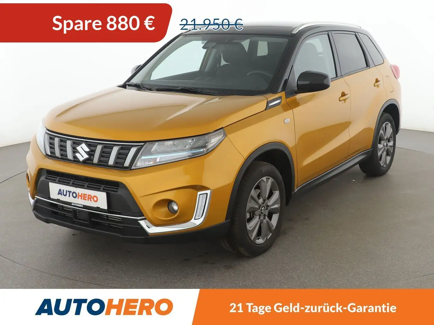 Suzuki Vitara 1.4 BoosterJet Mild-Hybrid Comfort 4x2 Aut*ACC*CAM Goud - 1