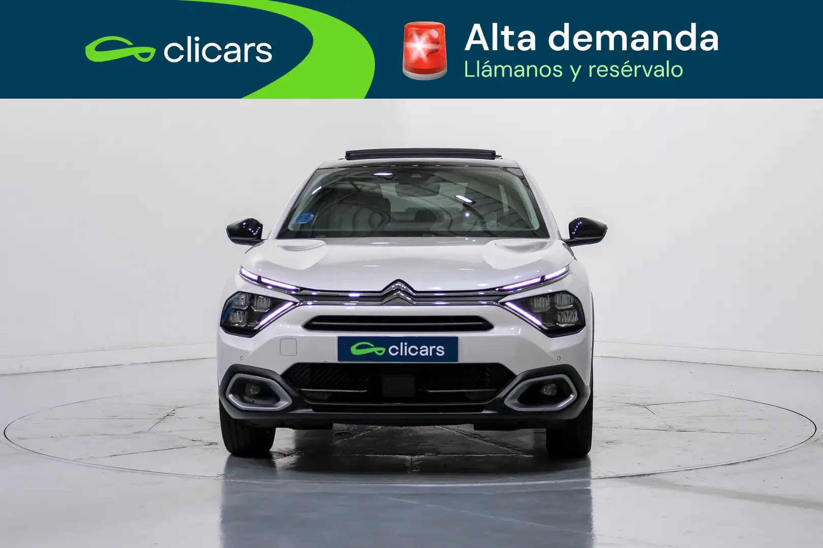 Citroen C4 X Eléctrico Shine 100kW Blanco - 2