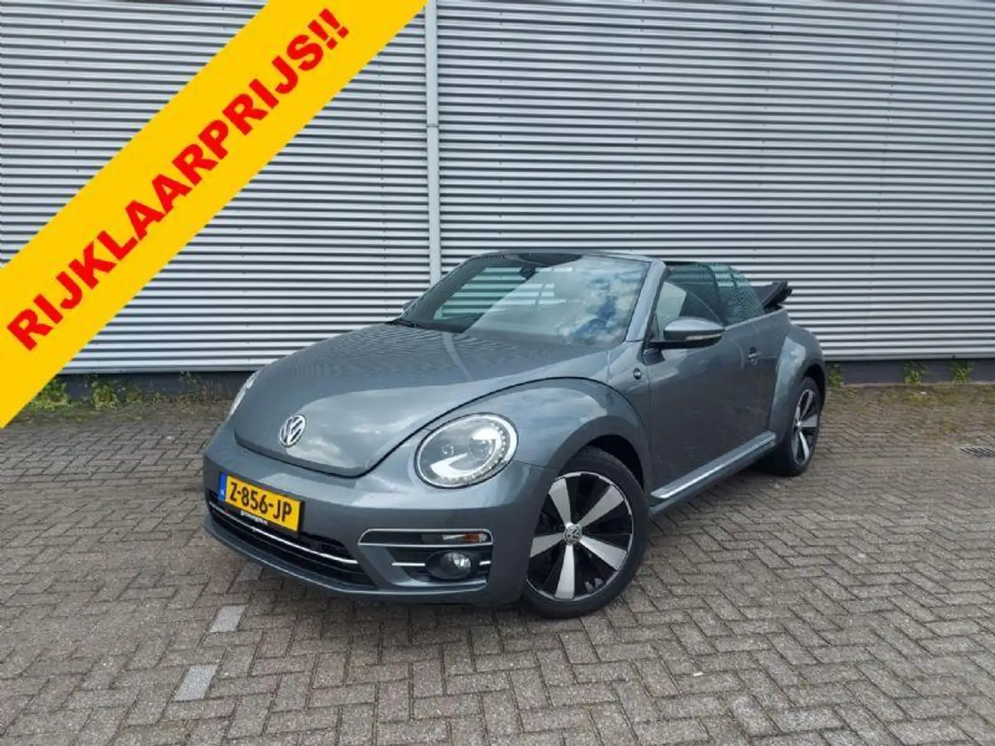 Volkswagen Beetle Cabriolet 1.4 TSI Exclusive Series Automaat, aico, Šedá - 1