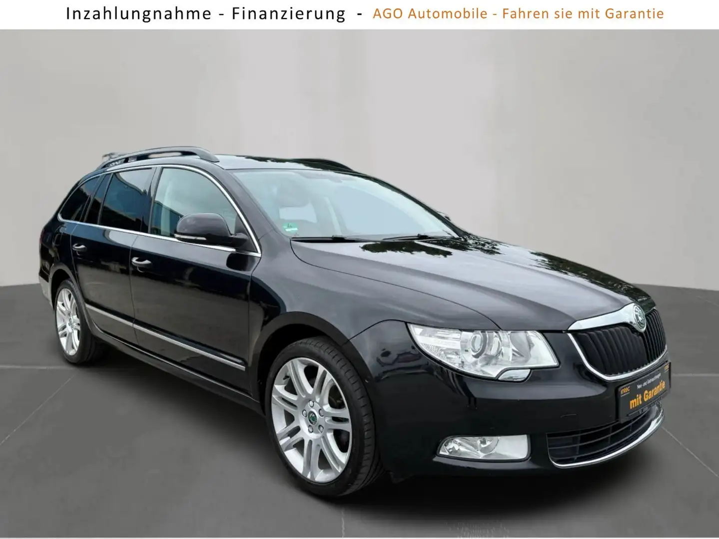 Skoda Superb Combi Elegance *Scheckheft *AHK Zwart - 2